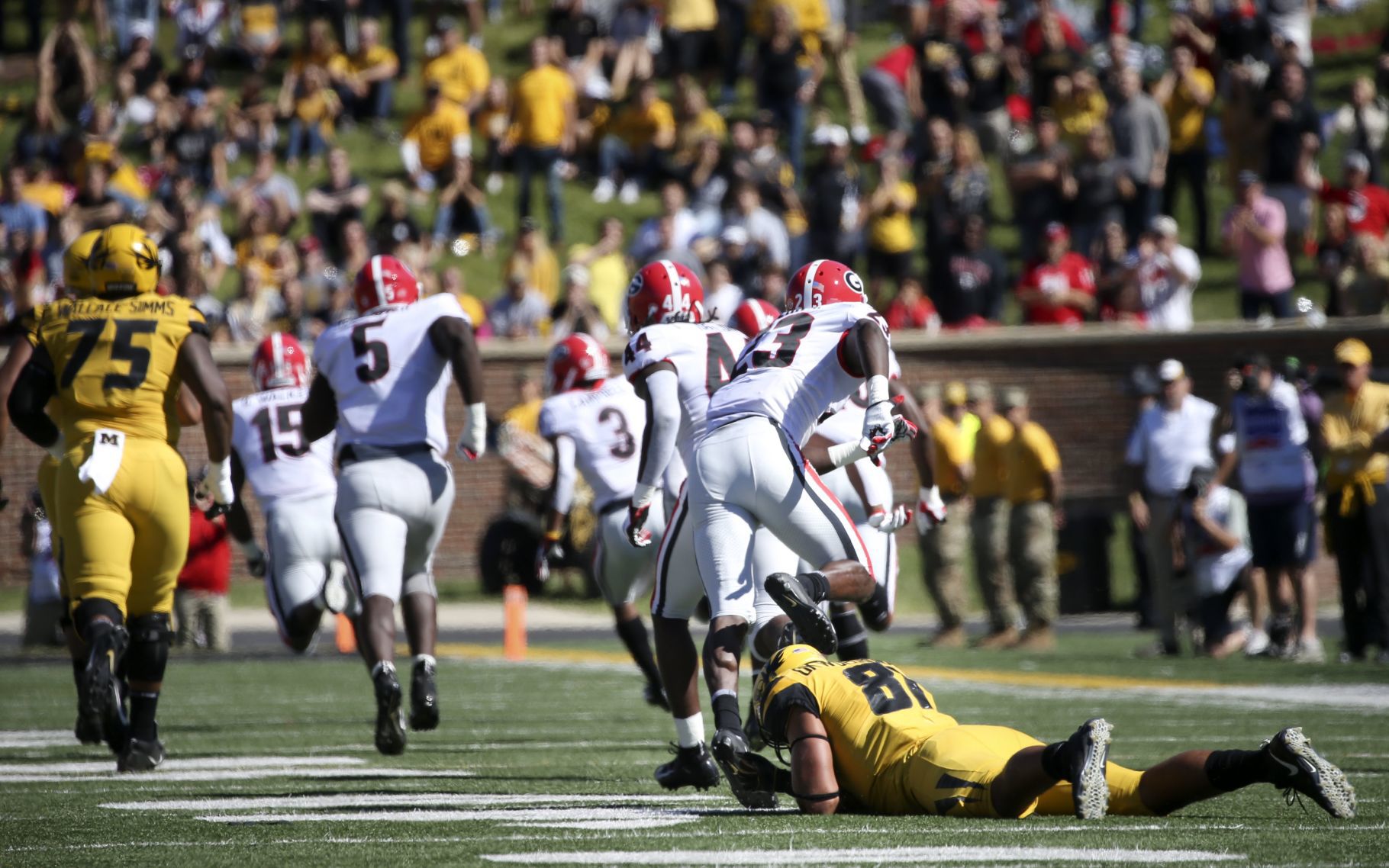Missouri loses to No. 2 Georgia 43-29